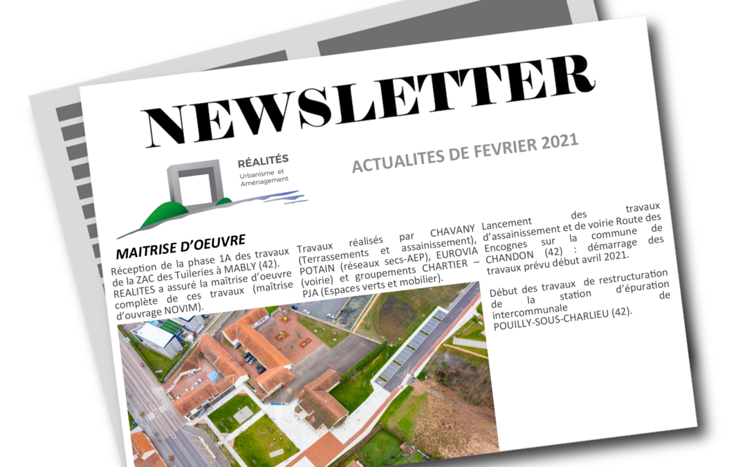 Newsletter FEVRIER 2021