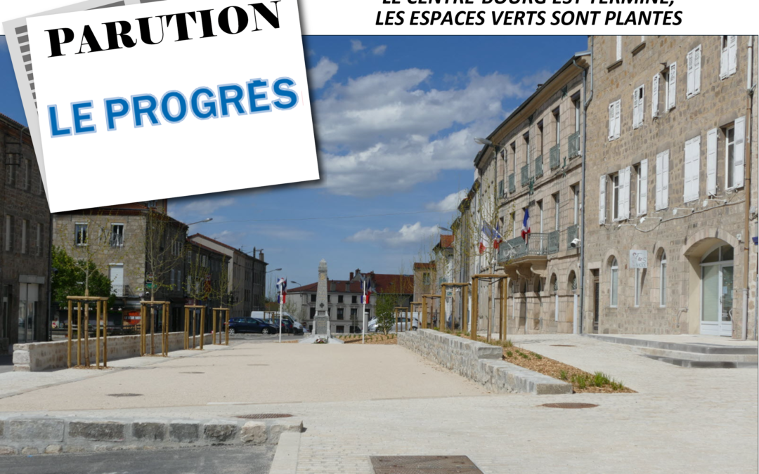 Parution LE PROGRES 3-06