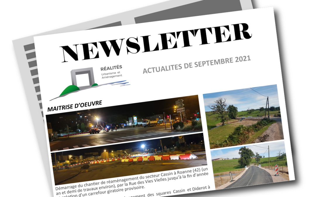 Newsletter SEPTEMBRE 2021