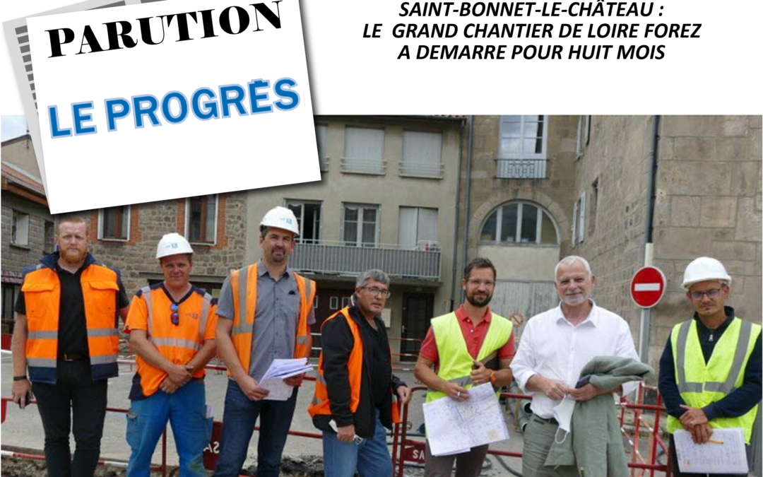 Parution LE PROGRES 14-09