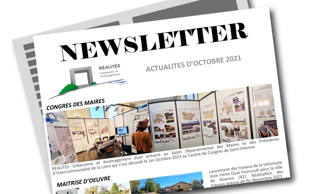 Newsletter OCTOBRE 2021