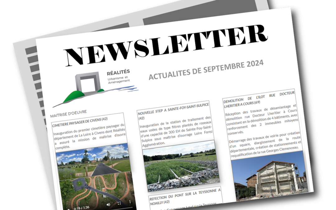 Newsletter SEPTEMBRE 2024