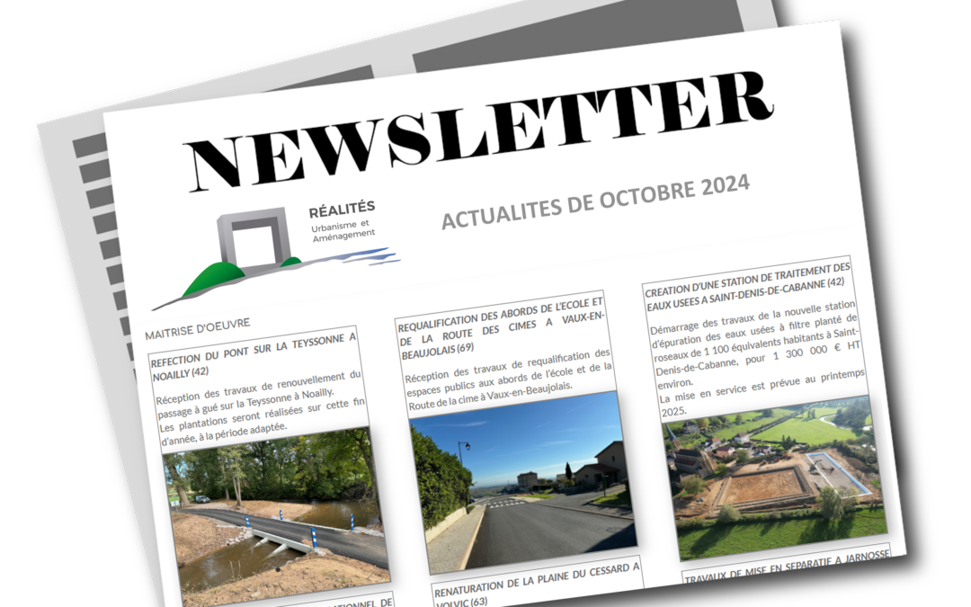 Newsletter OCTOBRE 2024